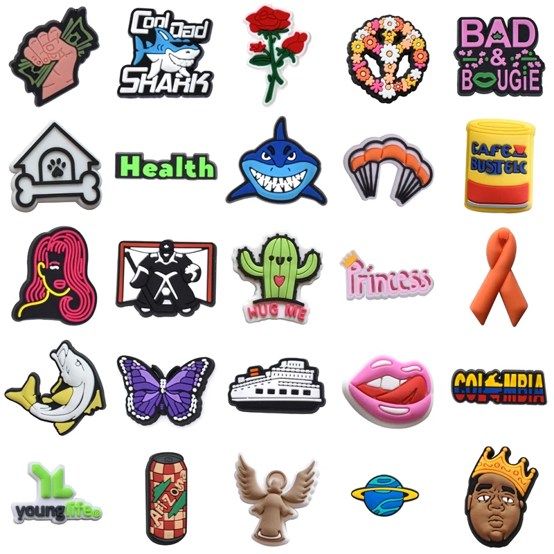 

Para Pins Decorations for Crocs Shoe Charms Boy Set Jeans Men Girl Wholesale Bulk Kids Women Charm Packs Shoes Accessories Gifts
