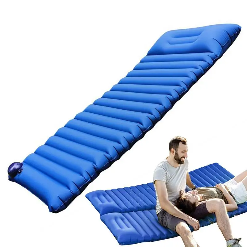 

Sleeping Pad For Camping Single Size Air Mattress Waterproof Inflating Camping Mat Portable Camping Gear Outdoor Sleep Mattress
