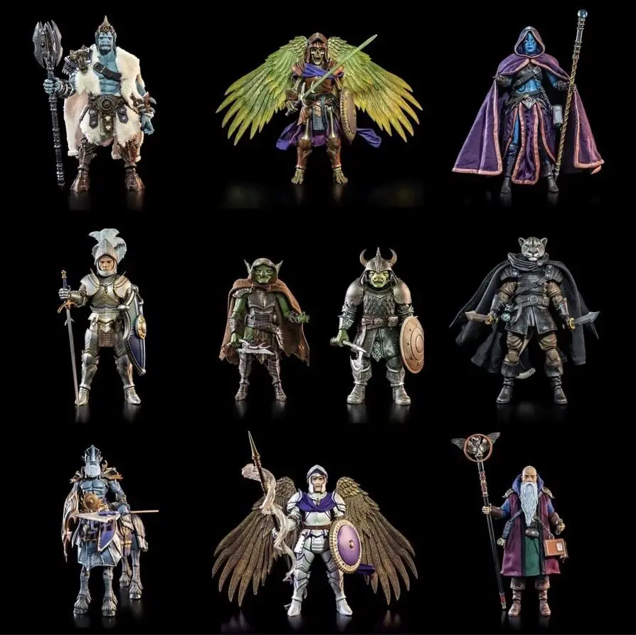 Фото Фигурки Four Horsemen Mythic Legions Ashes Of Agbendor, 9 наборов, 10 персонажей, коллекционная фэнтезийная модель для взрослых №1