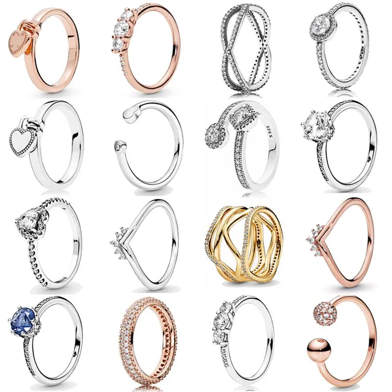 

925 Sterling Silver Ring Classic Elegance Abstract Elegance Heart-shaped Padlock Love Heart Lock Ring For Women Fashion Jewelry