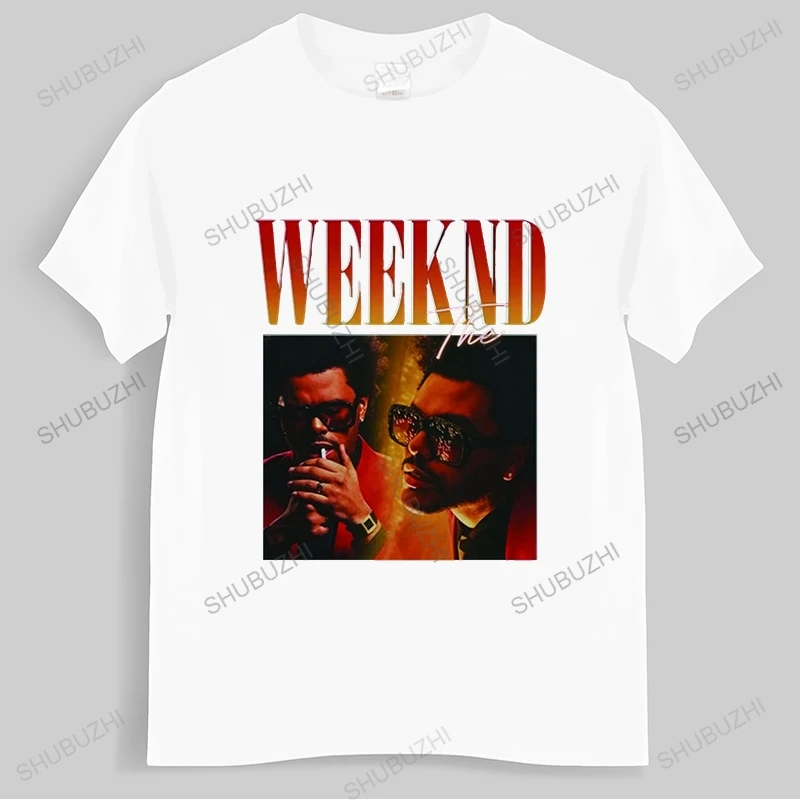 

The Weeknd 2.0 90s Vintage Unisex Black Tshirt Men T Shirt Retro Graphic T Shirts 100% Cotton T-shirt Man Woman Tees Tops