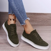 womens sneakers low top casual single shoes for women outdoor lace up walking shoes flat light cozy vulcanized shoes zapatillas