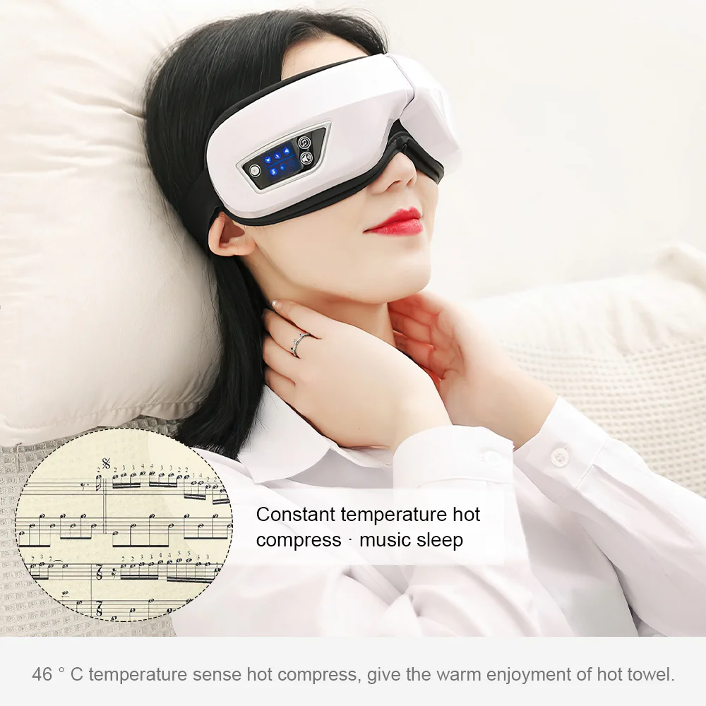 

Diozo Inteligente Airbag Vibração Olho Massageador De Cuidados Com Os Olhos Instrumen Apoio De Aquecimento Bluetooth Música Sale