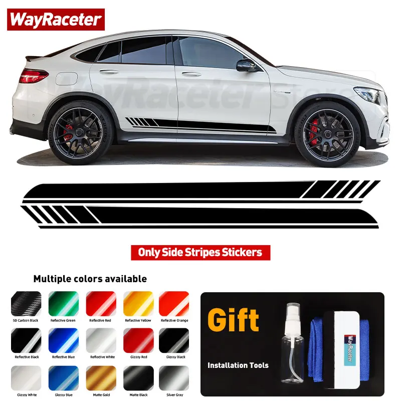 

Наклейка на крышу багажника, зеркало заднего вида для Mercedes Benz C253 X253 GLC Class GLC63 S AMG 43