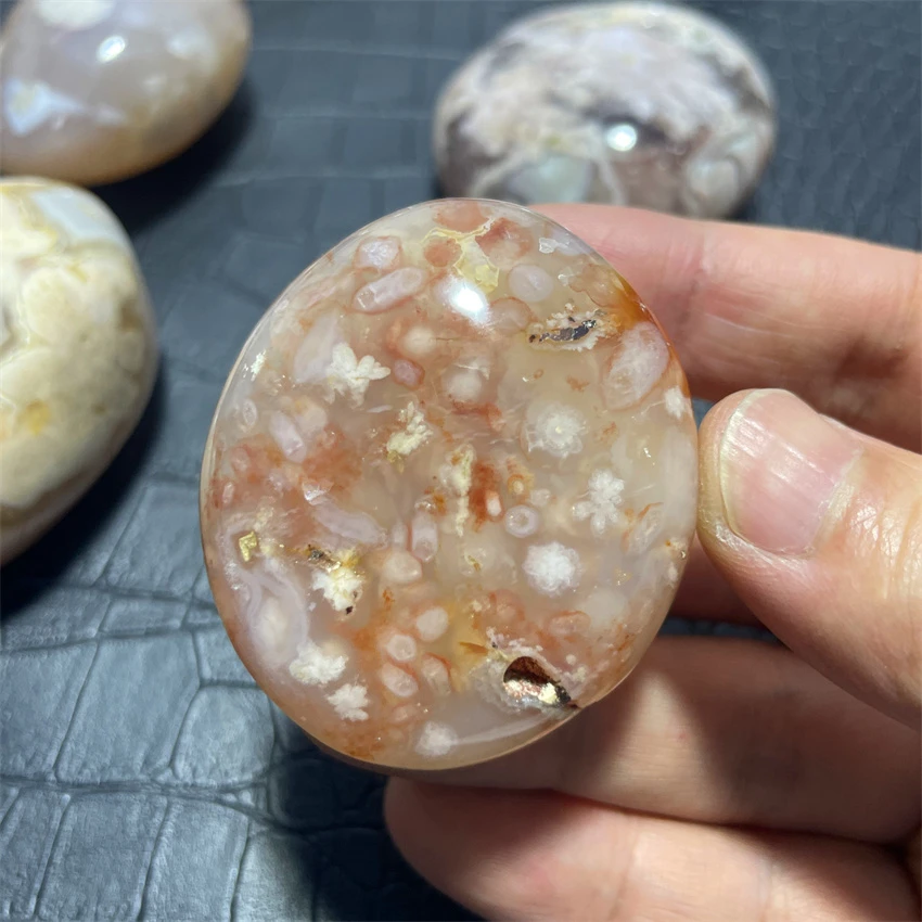 Натуральные агатовые камни Сакура