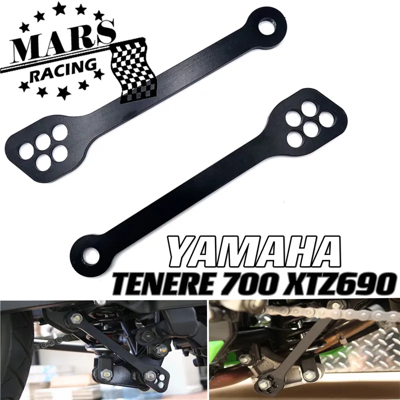 

Motorcycle Linkage Lowering Link Kit For Yamaha new Tenere700 XTZ690 2019 2020 2021 Rear Suspension Cushion Drop Connecting
