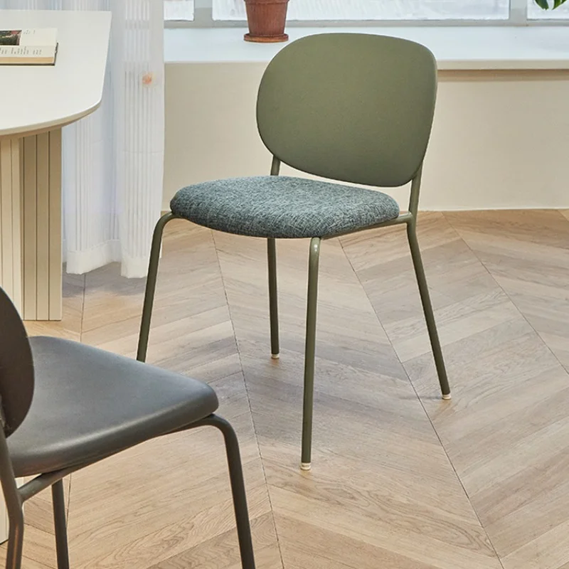 

Nordic Office Gaming Dining Chair Accent Salon Modern Designer Bedroom Living Room Chair Vanity Reading Sillas Furniture BZ