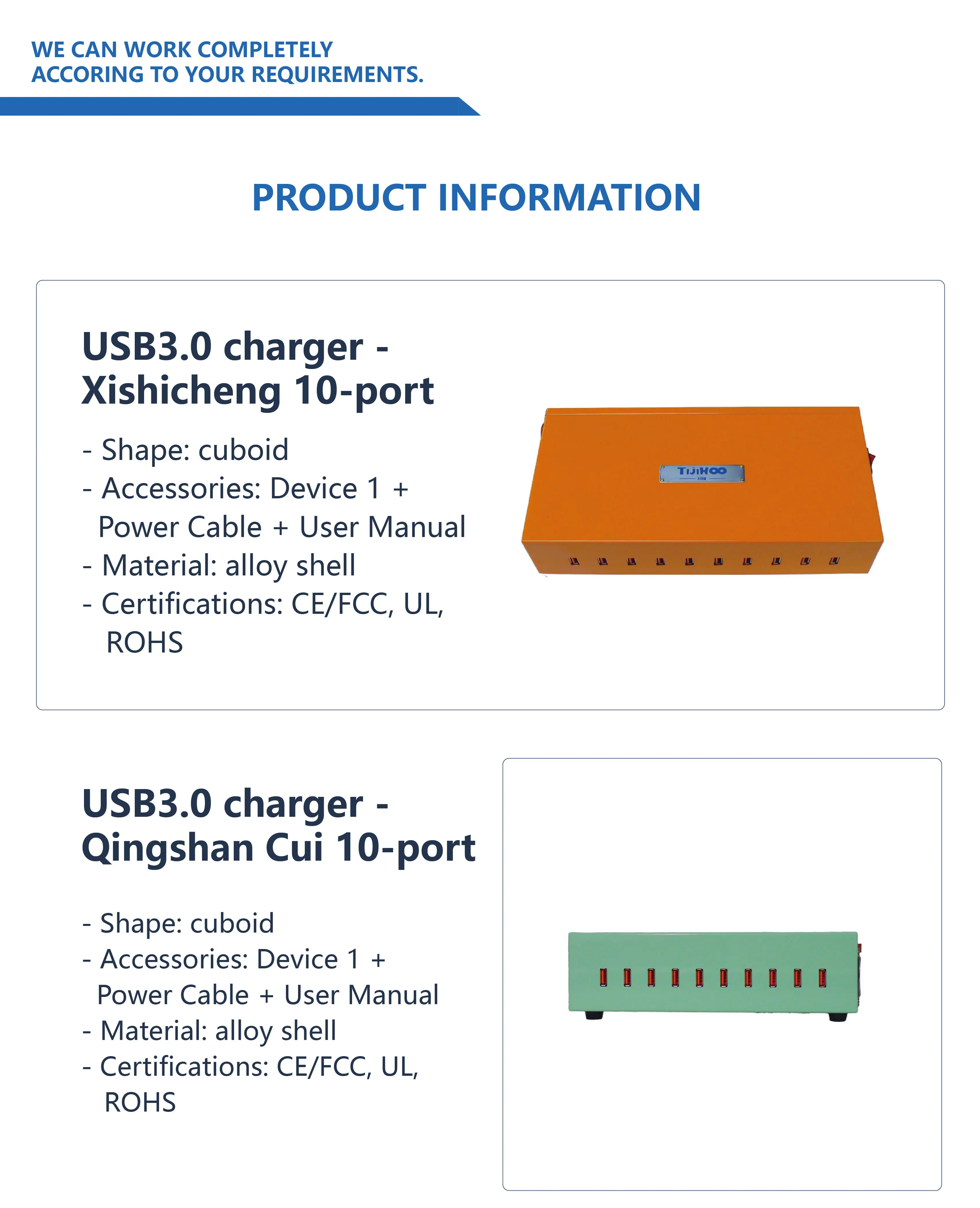Фото USB-хаб UH40-2 с 40 портами, корпус из сплава, USB 2.4, OTG, выход USB 2.0, передача данных, зарядка, сертификаты CE, FCC, ROHS, для школ и больниц №4