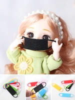 hot%ef%bc%815pcs 112 dollhouse mini mouth face masks miniature mask for doll decor toy elf accessories mouth mask christmas doll toys