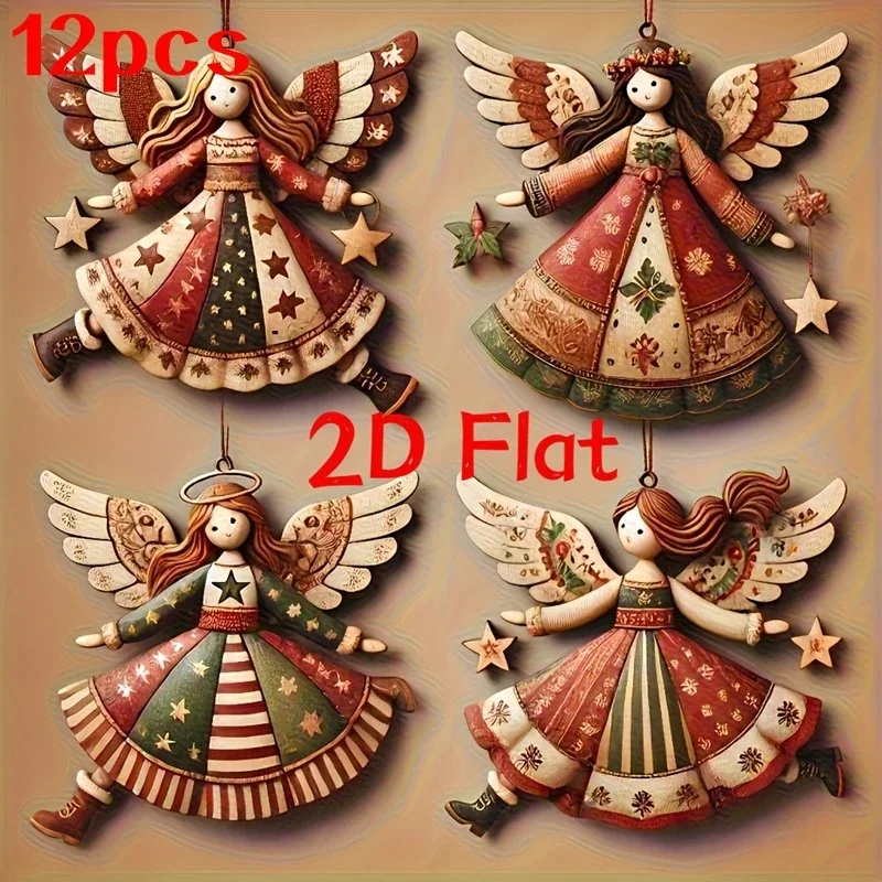 

Деревянные винтажные кулоны с ангелами