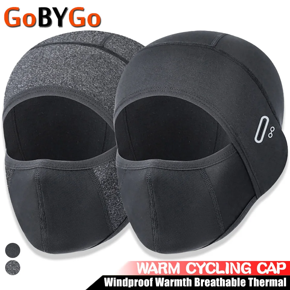 

Winter Thermal Cycling Cap Men Women Windproof Warmth Skiing Motorcycle Bicycle Riding Multifunctional Breathable Head Cover