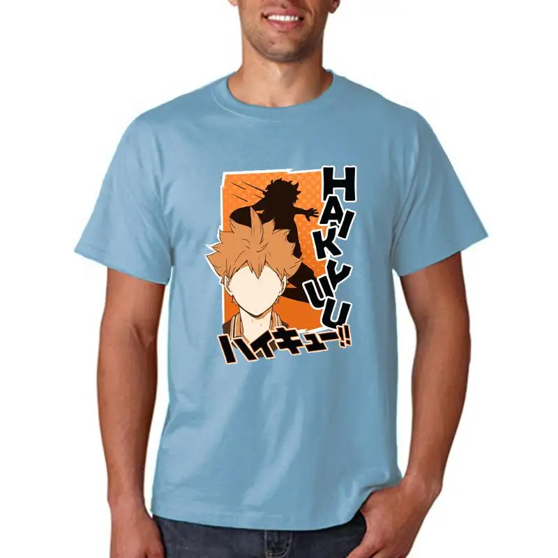 

Женские футболки с рисунком Аниме Haikyuu, свободные повседневные футболки с коротким рукавом, летние мужские футболки с рисунком в стиле Харадзюку