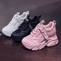 dad shoes womens 2022 spring and autumn new height increasing insole womens thick bottom platform sneakers shoes 9cm