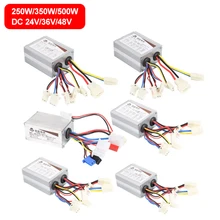 24V 36V 48V 250W 350W 500W DC Electric Bicycle Accessories Motor Brushed Controller Box for Electric Bicycle E-bike Scooter