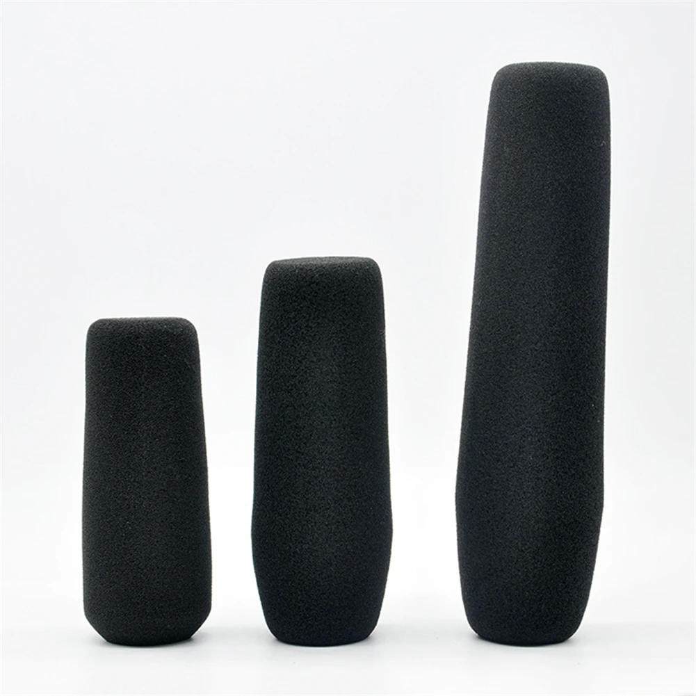 

Microphone Windscreen Sponge Cover For Shotgun Mic Long Interview Camera Mic High-density Thicken Length 22 15 12cm Long