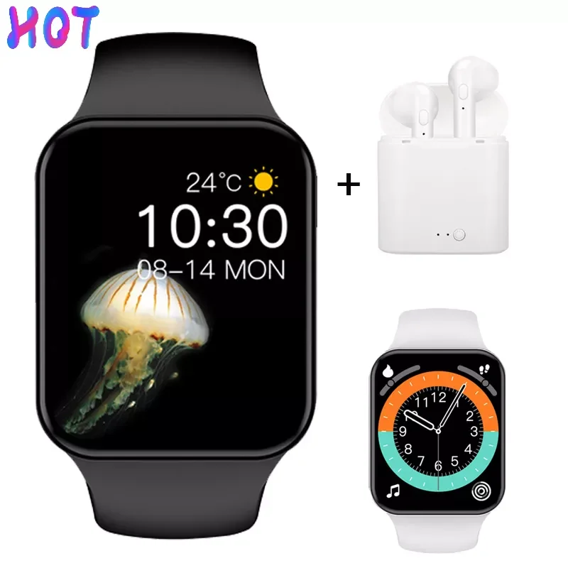 

Series 6 7 Smart Watch Relogio Inteligente Smart Bracelet Heart Rate Monitor Wristwatch Bluetooth Fitness Men Kids Hours Hodinky