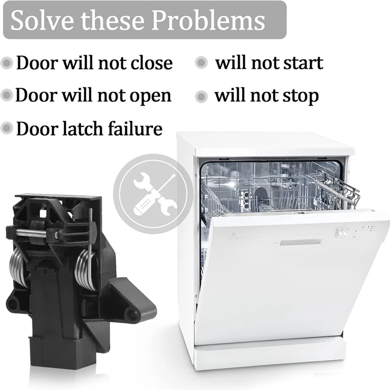 Дверная защелка для посудомоечной машины 5304516818 холодильника Electrolux Kenmore 154722401