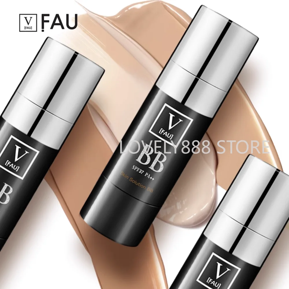 

Korea V FAU Skin Solution BB Cream Regenerative Repairing Concealer Sunscreen SPF37PA+ Moisturizing Makeup Foundation Cosmetics