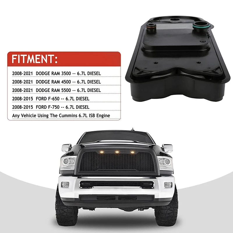 1 шт. фильтр Картера CCV сменные детали для 2007-2020 Dodge Ram 6.7L I6 Cummins Turbo дизельный