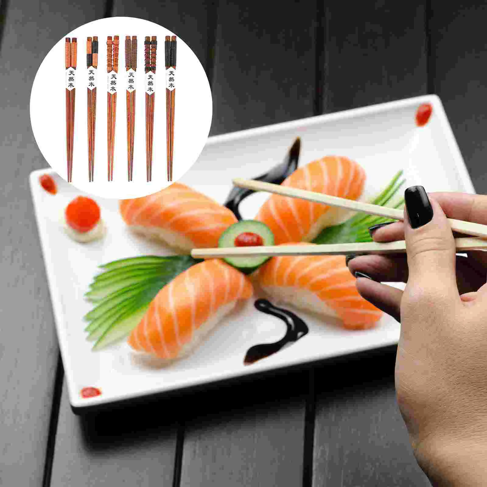 

Chopsticks Style Cooking Japanese Chinese Eating Reusable Frying Home Utensils Pot Hot Kitchen Chopstick Serving Sushi Suhsi