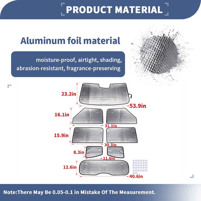 Солнцезащитный козырек BAWA для автомобильных окон и лобового стекла
