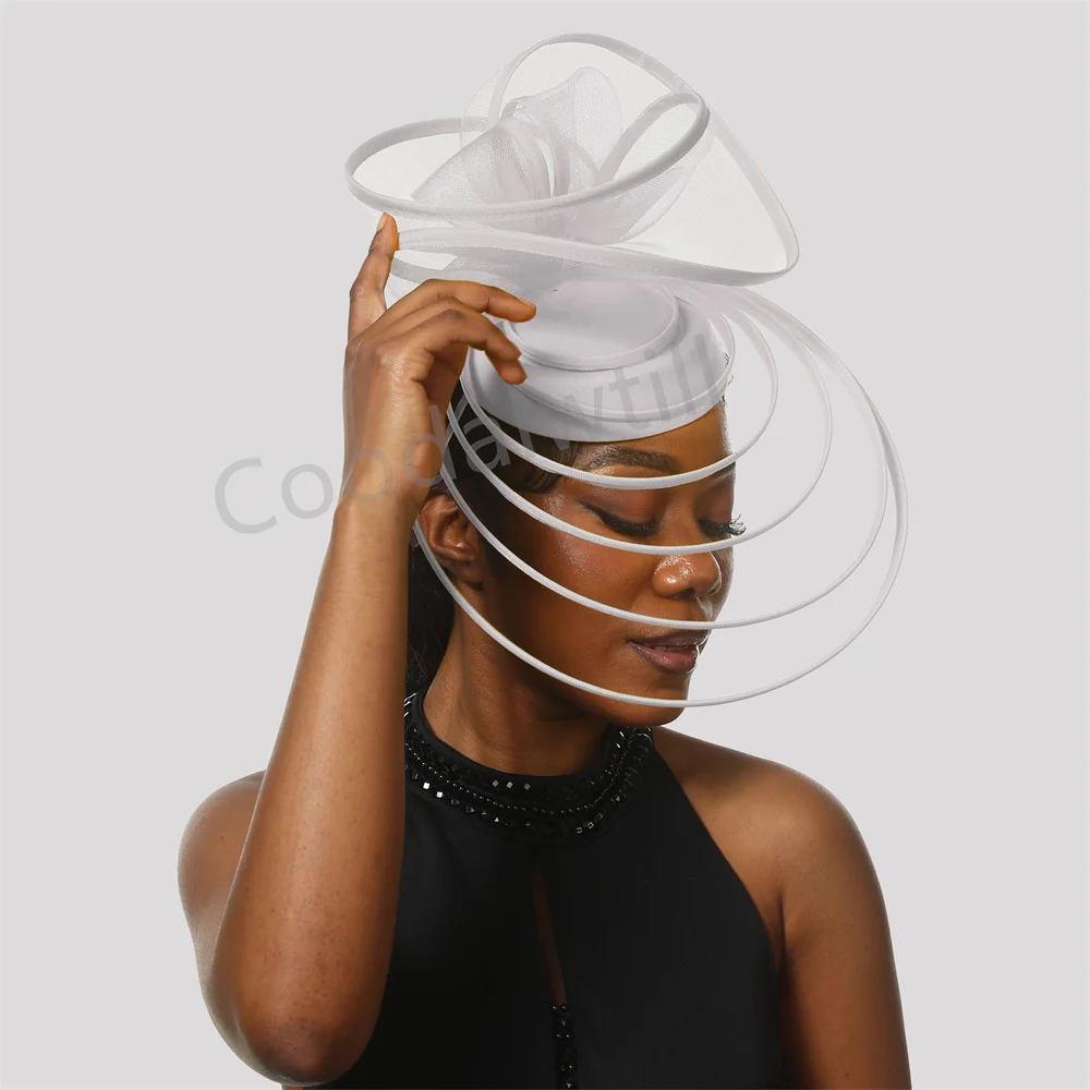 Женская Вуалетка с сеточкой свадебная шляпа элегантная дамская в стиле Кентукки