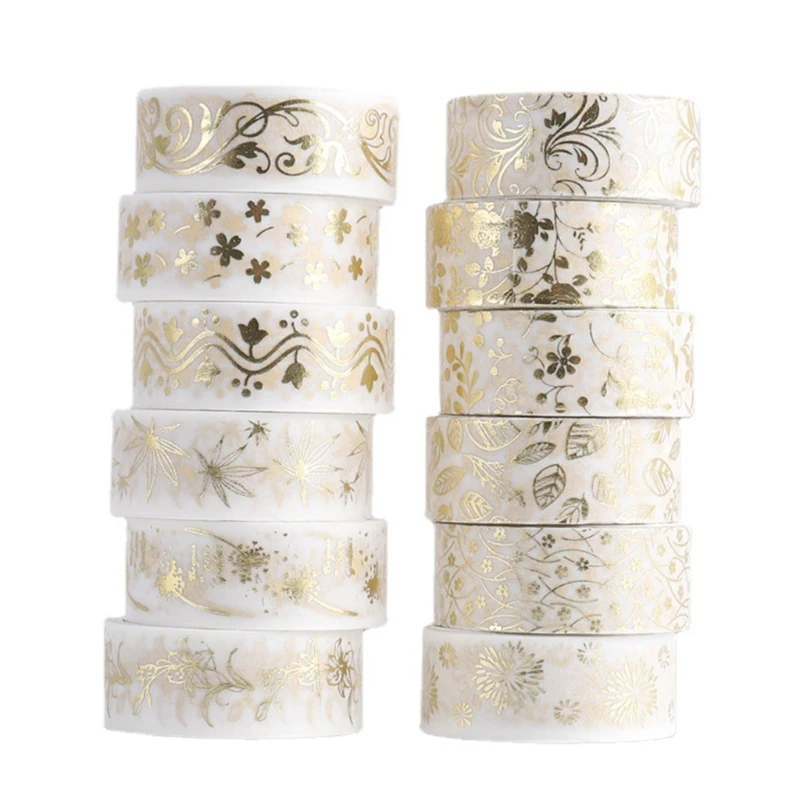 

15 мм, Золотая фольга, искусство, скрапбукинг, 12 шт.