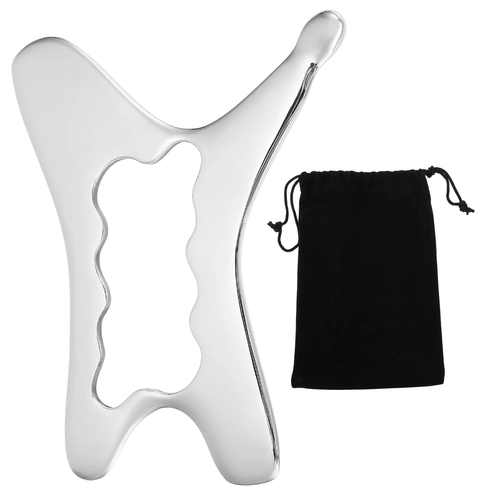 

1pc Stainless Steel Scraping Board Practical Board for Relaxation