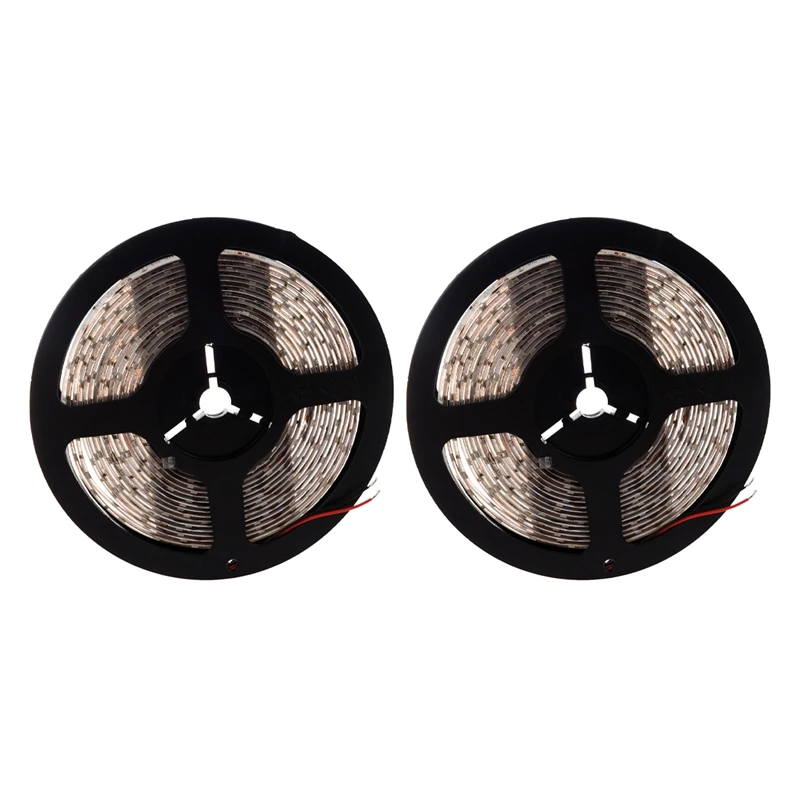 

2X Waterproof 5M 300 LED 3528 SMD Flexible LED Light Lamp Strip 12V (Blue)