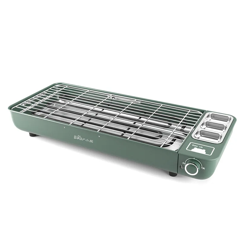 2022 small household barbecue tools smokeless bbq oven multi functional detachable kitchen skewer machine for 4 5 people free global shipping