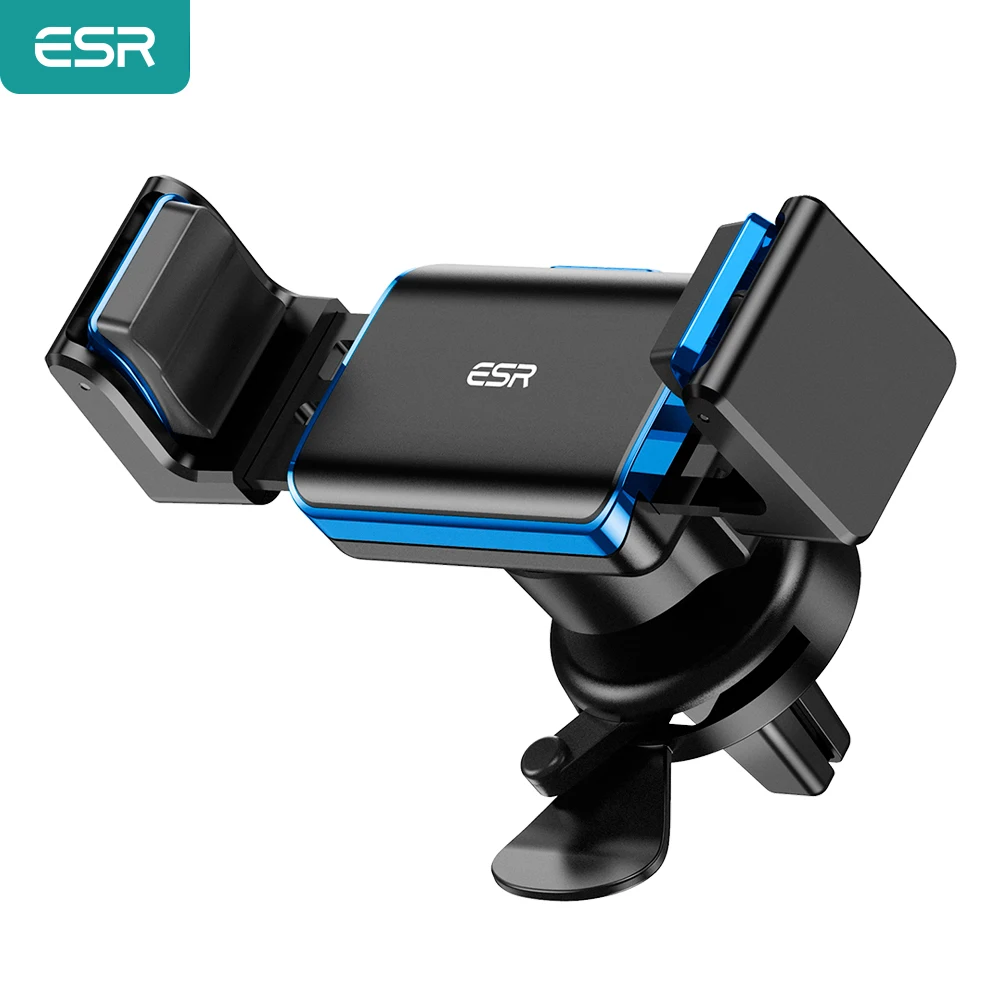 

ESR Gravity Car Phone Holder Shockproof Stand For iPhone Xiaomi Universal Phone Car Use Air Vent Clip Mount Phone Support Holder