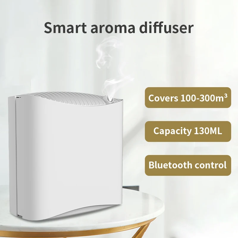 Smart Bluetooth Control Aroma Diffuser Air Freshener Low Noise Essential Oil Fragrance Full Coverage 300m³ Suitable for Home