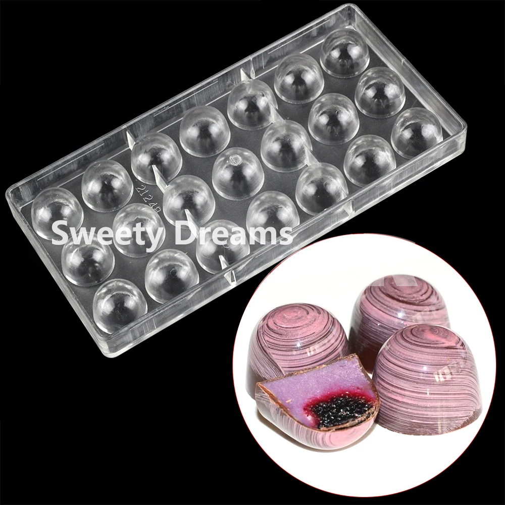 

Classic Belgium Polycarbonate Chocolate Mold ,Baking Sweets Candy Mould Pralines Raspberriesbakeware Confectionery Tool