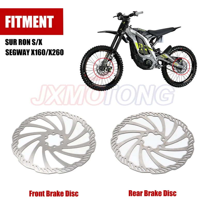 

Комплект передних и задних тормозных дисков для SURRON Sur-Ron Surron Light Bee Lightbee, внедорожный мотоцикл, алюминий
