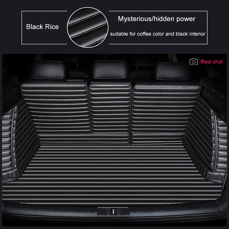 

custom made style fully enclosed Car Trunk Mats for Ford focus kuga ecosport explorer mondeo fiesta mustang Interior Details
