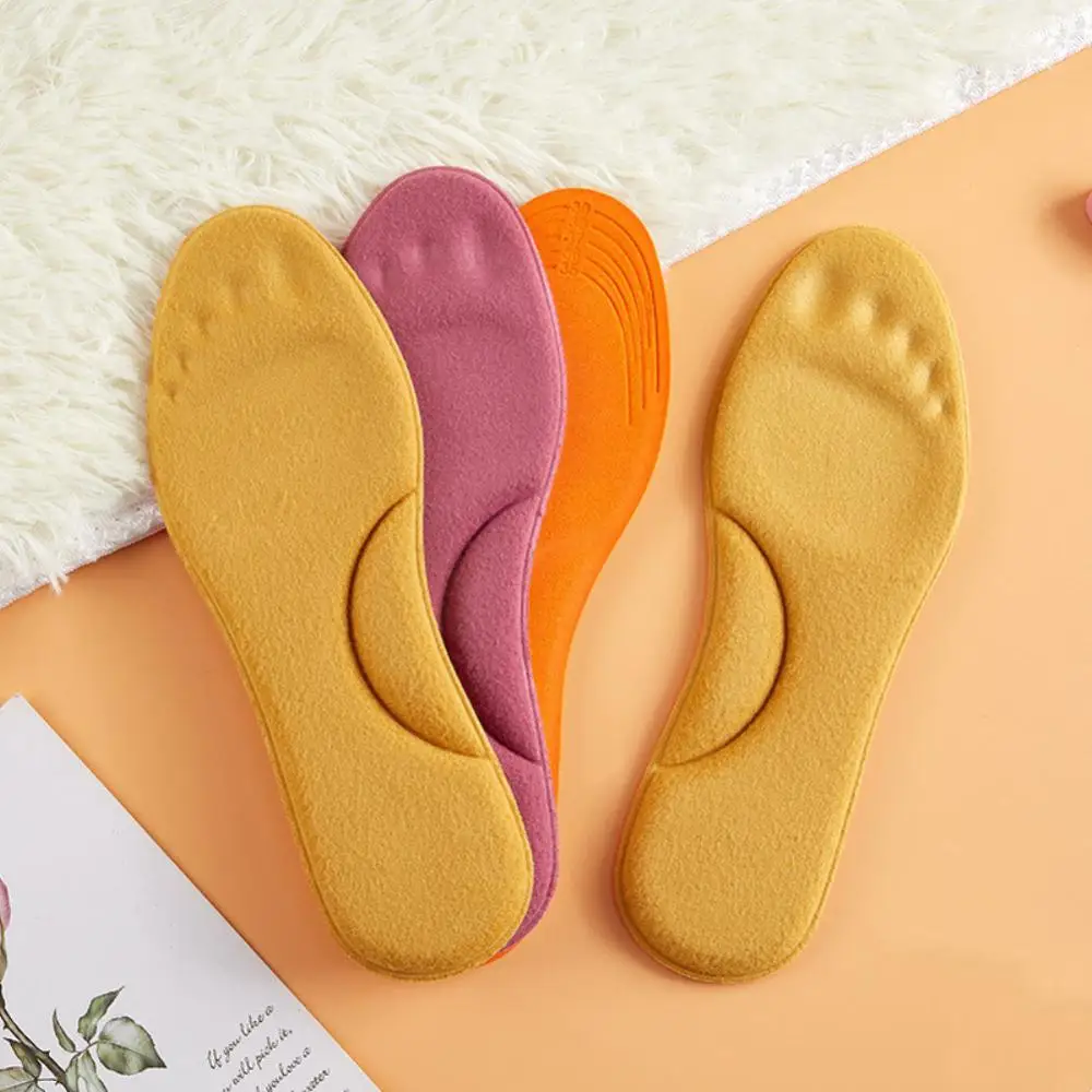 10Pairs/Lot Self Heated Thermal Insoles Heat Generation Thermostatic Sports Insole Warm Memory Foam Arch Support Cushion Insoles