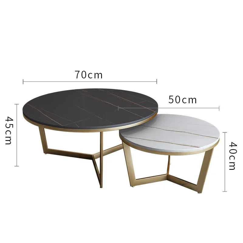 Журнальные столики в скандинавском стиле для гостиной современный круглый