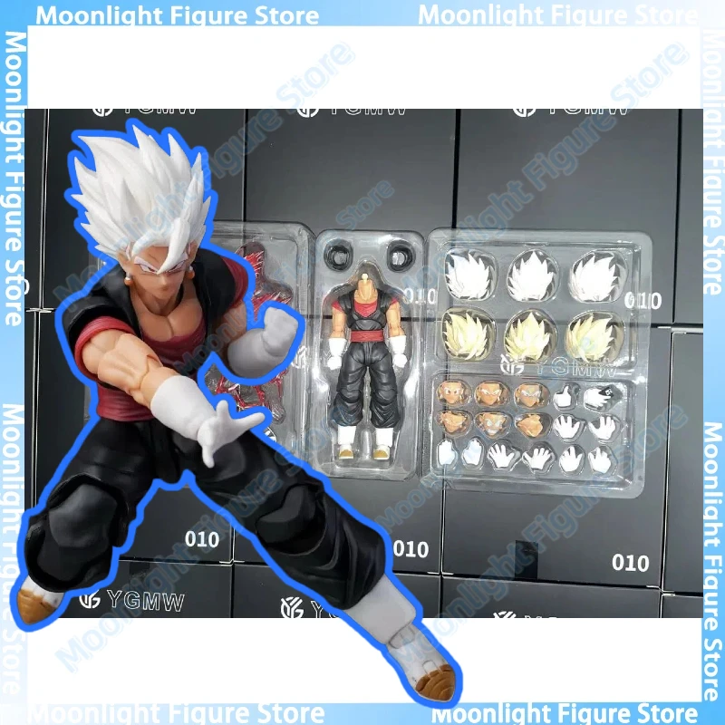 Фото В наличии: Фигурка YGMW Toys Vegetto 1/12 Dragon Ball Z SHF SSJ Weekly Unique Vegetto 3.0 Body Super Hero Anime Action Figure Model №2