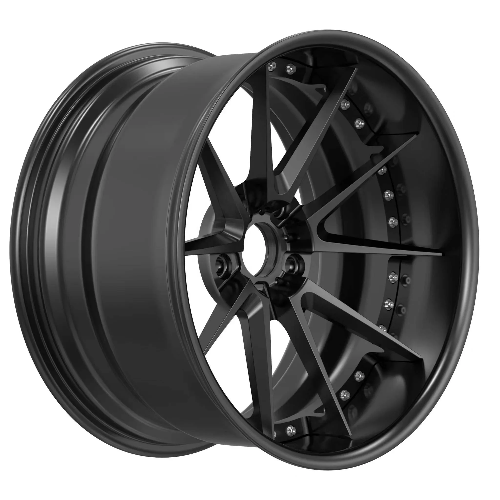 Фото 5X127 Custom Forgiato 2 Piece Chrome 22 26inch кованые глубокие колеса для Шевроле №1
