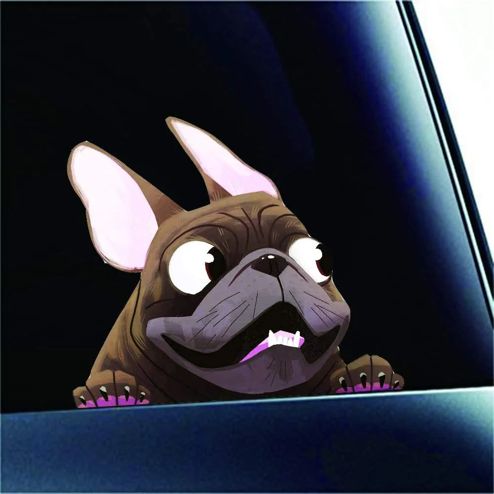 

x2 For Lifeup car sticker, dog cute Window Sticker - Dog sticker