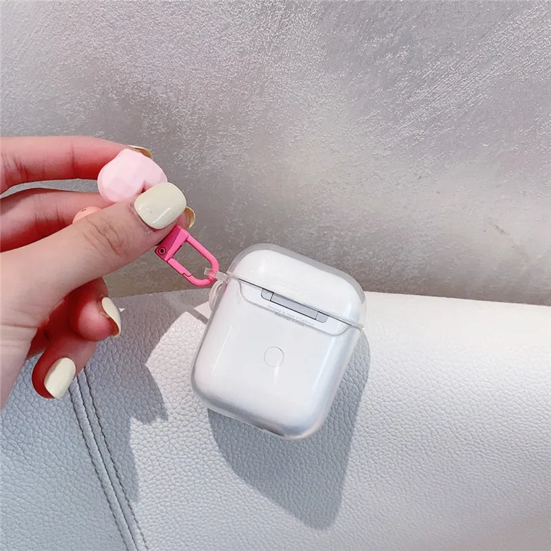 Kawaii Airpods чехол Hello Kitty 1 2 3 Pro прозрачный мягкий для девочек Sweet |