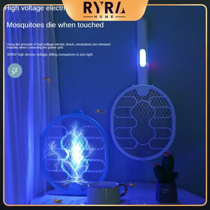 

Three-in-one Mosquito Repellent Mosquito Killler Electric Mosquito Swatter Folding Rechargeable Mosquito Killing Lamp Rotating