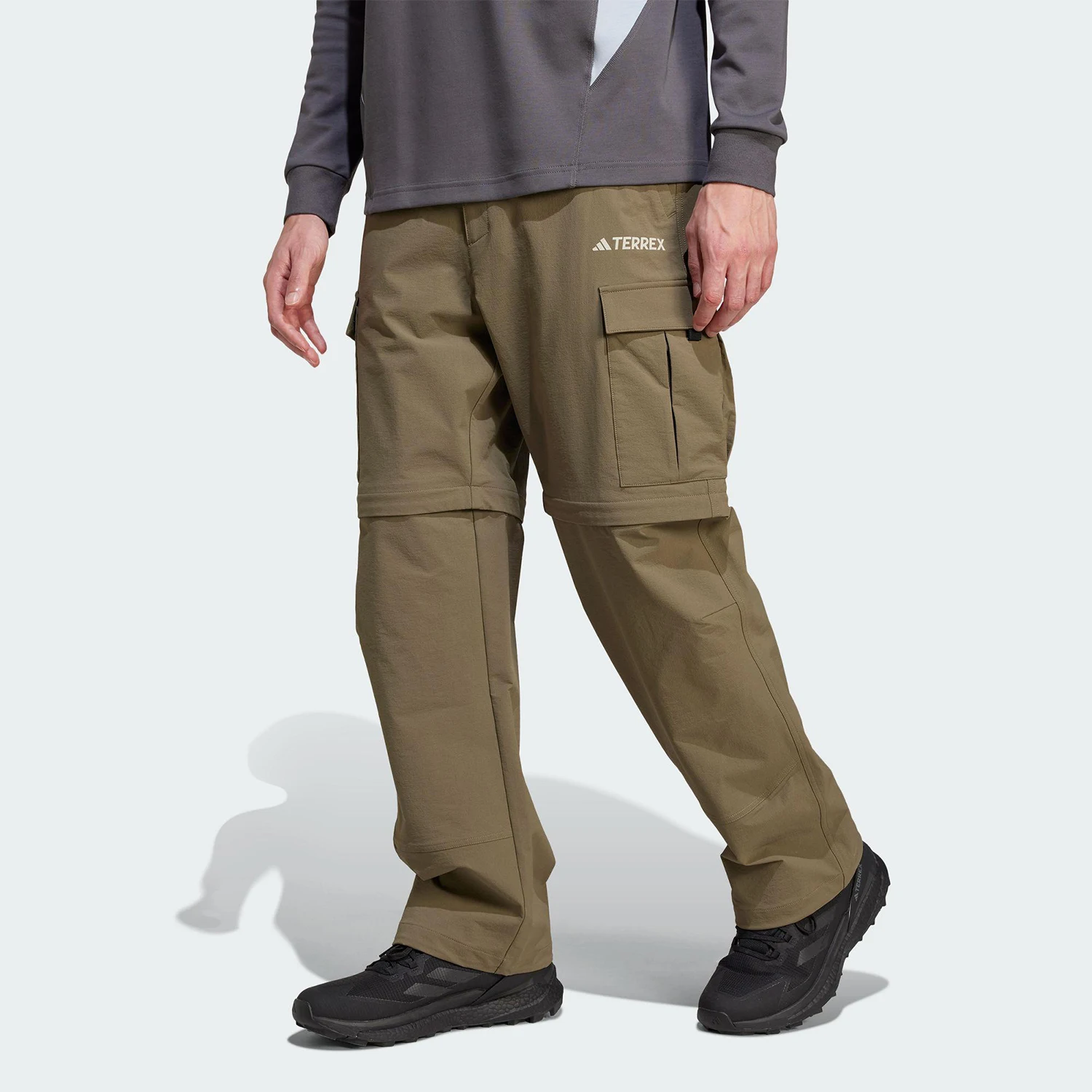 Фото Оригинальные мужские спортивные брюки Adidas MT DWR GARGO PT свободного кроя, модель JD3485 №2