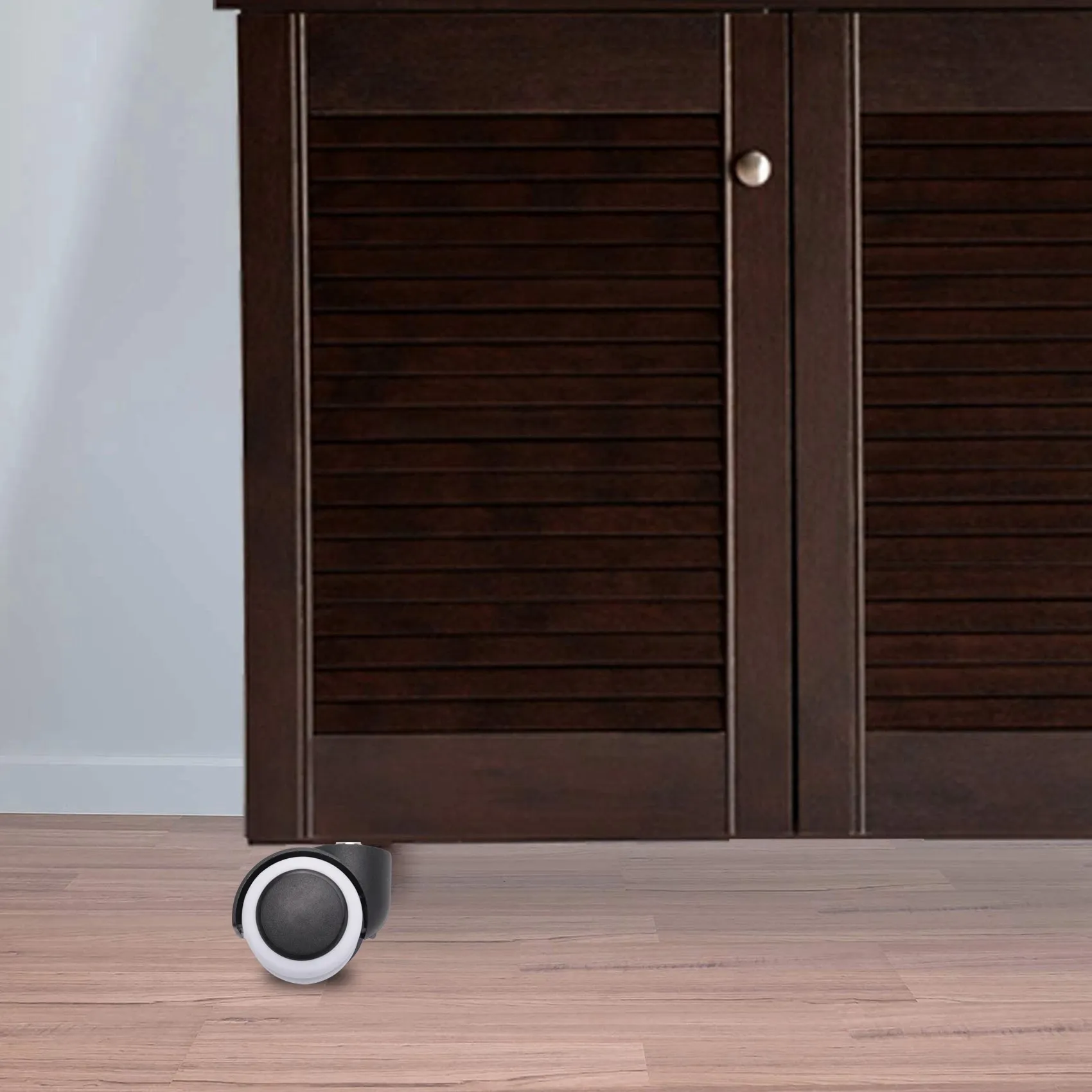 

50mm Office Chair Roller Castor Wheels - Set of 5 - black&white