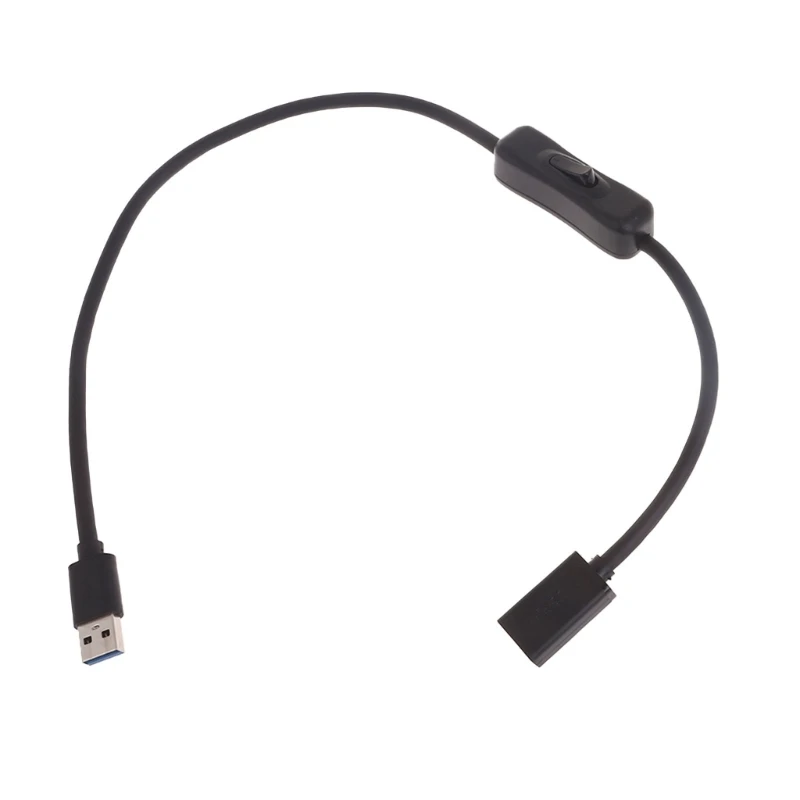 

USB3.0 Male to Female Extension Cable Extender Cord Data Wire Line with Switches Dropship