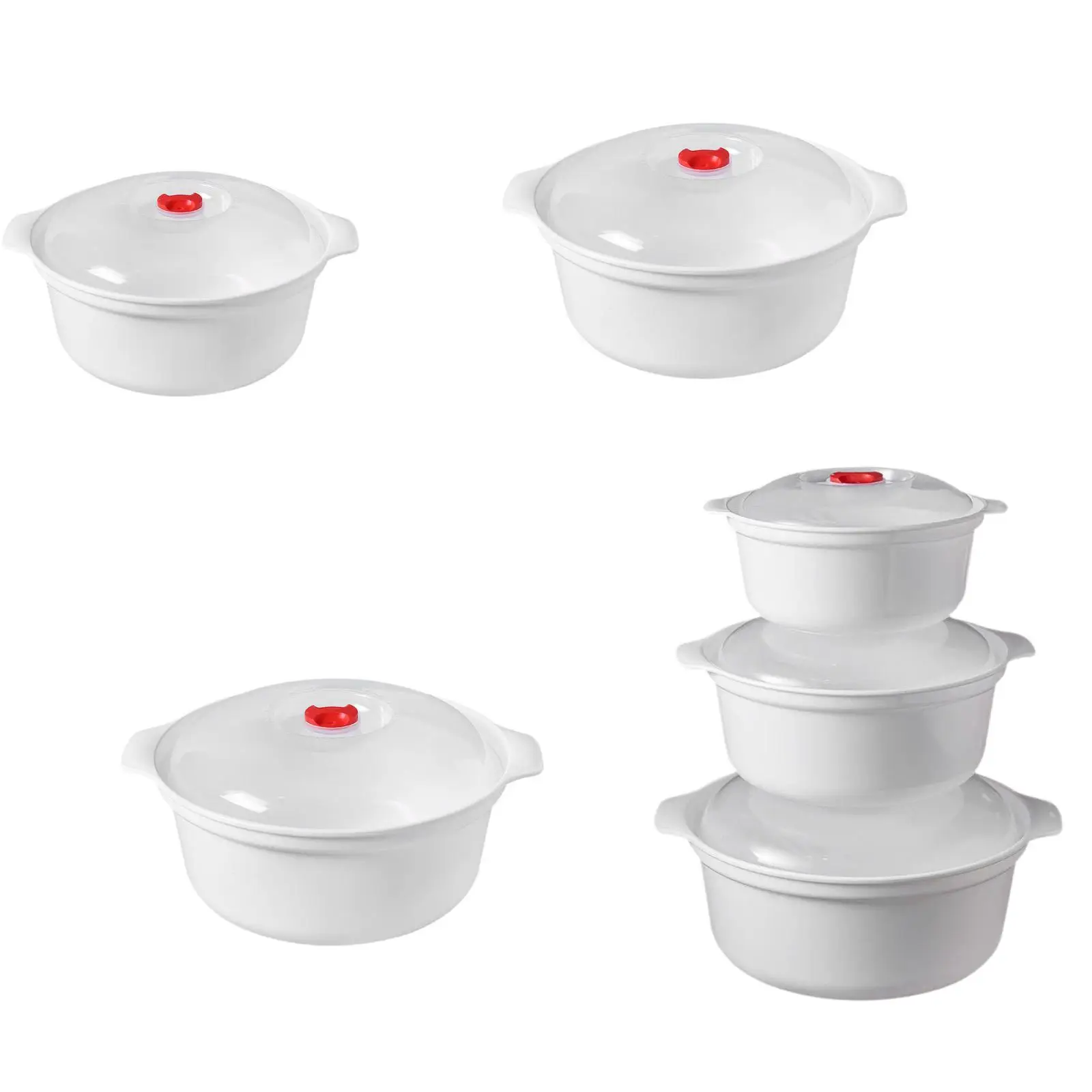 Миска для микроволновой печи с крышкой удобная миска лапши многофункциональная