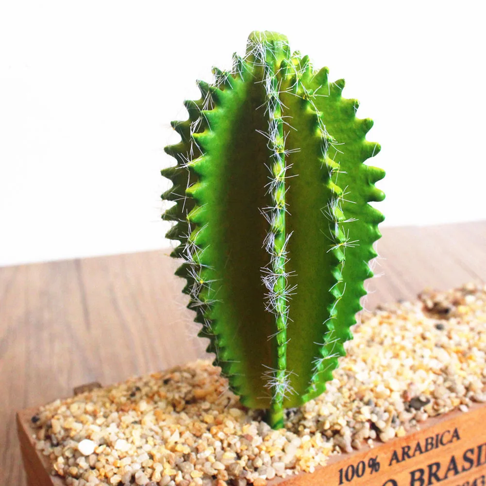 Delicate Simulation Succulents Office Vivid Decoration Fake Cactus Artificial Plants Garden Home Bedroom Desert DIY Landscape images - 6