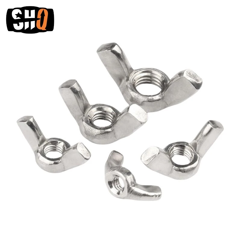 Гайка крыла бабочки M3 M4 M5 M6 M8 Барашковая гайка из нержавеющей стали Ручная