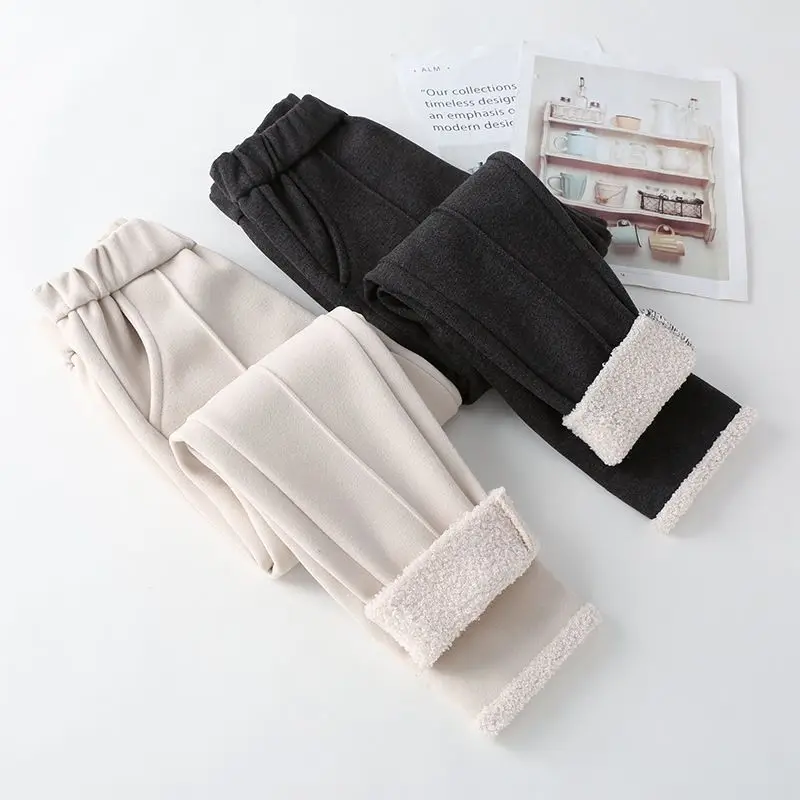 

Шаровары для мальчиков и девочек, повседневные хлопковые свободные штаны, X30, зимний спортивный костюм, 2023