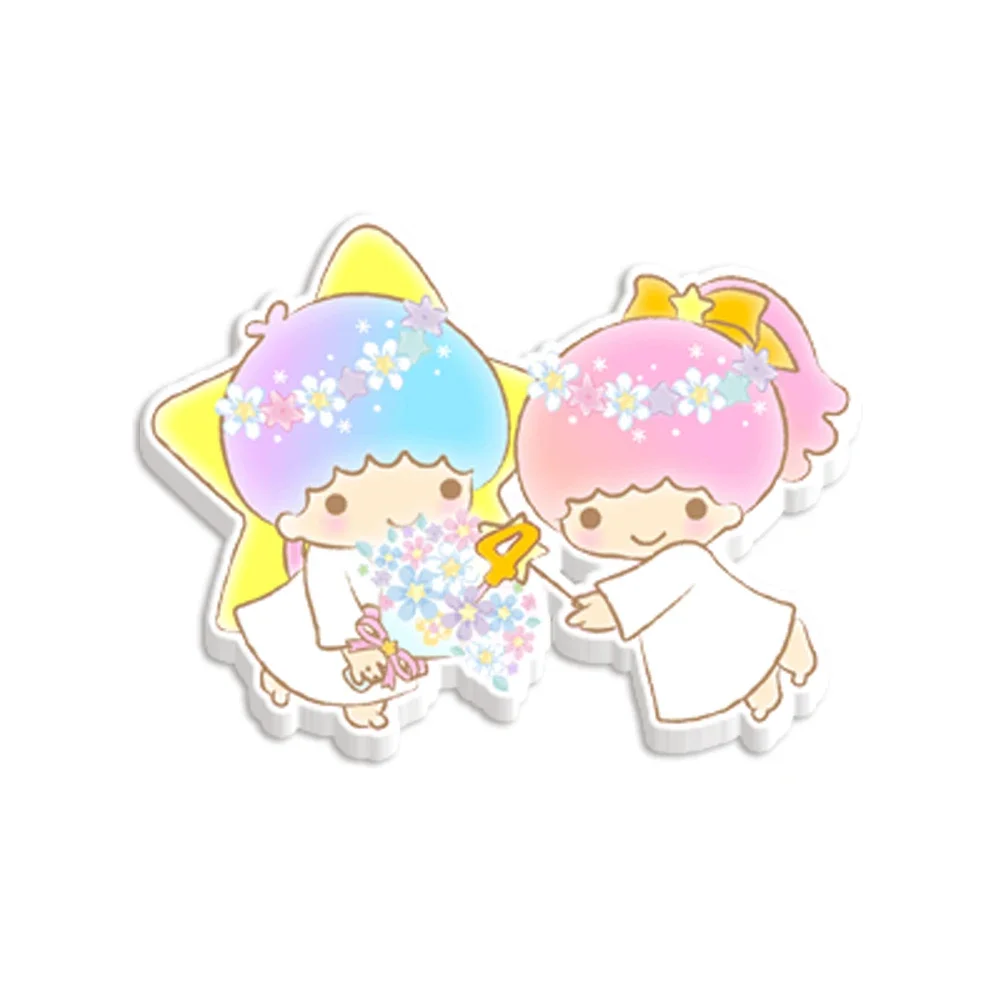 10 шт./лот Sanrio Little Twin Stars Flatback смола плоские акриловые поделки для DIY украшения